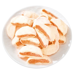 年货网红奶芙杏新疆特产奶夹杏干独立小包装奶香软糯叽叽休闲零食