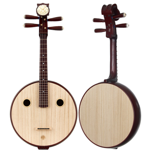 星海中阮乐器初学专业硬木骨花中阮乐器厂家直销民族乐器8511