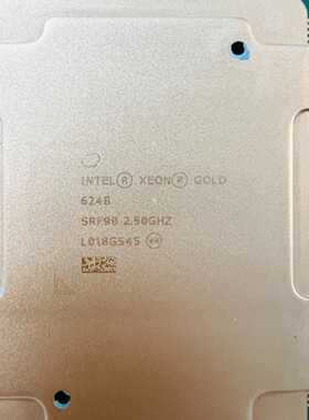 【询价】Intel 至强 金牌 6248 CPU 正式版适用