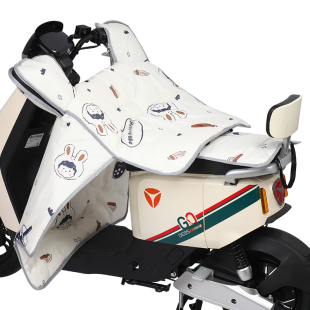 电动车挡风被四季通用双面防水电瓶摩托车防晒防雨罩春秋冬款夏季