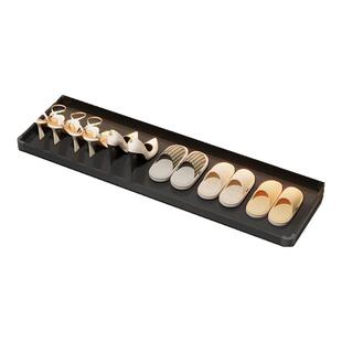 鞋柜踢脚抽底部托盘抽屉拉篮抽拉伸缩滑轨改造入户玄关悬空鞋架