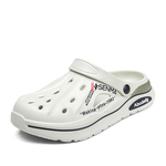 森马洞洞鞋男夏季新款外穿防滑防臭包头拖鞋踩屎感海边涉水沙滩鞋