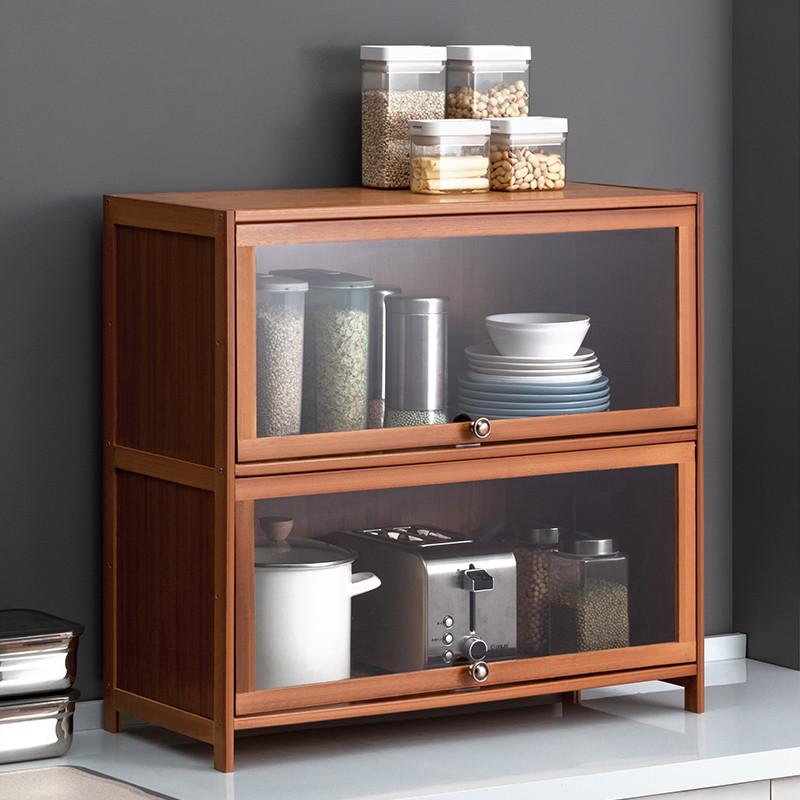 厨房置物架收纳用品家用大全多功能落地多层神器微波炉调料