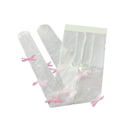 夜间教习室白丝袜加厚女冬lolita白色打底袜蝴蝶结连裤袜外穿袜子