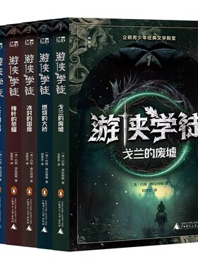 游侠学徒全6册 戈兰的废墟 燃烧的大桥 冰封的国度 橡叶的荣耀 北方的巫师梅辛道的围攻7-14岁青少年奇幻小说小学中高年级孩子阅读