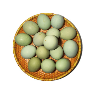 贵州高山农家散养土鸡蛋正宗新鲜柴山鸡蛋30枚整箱批发草笨绿