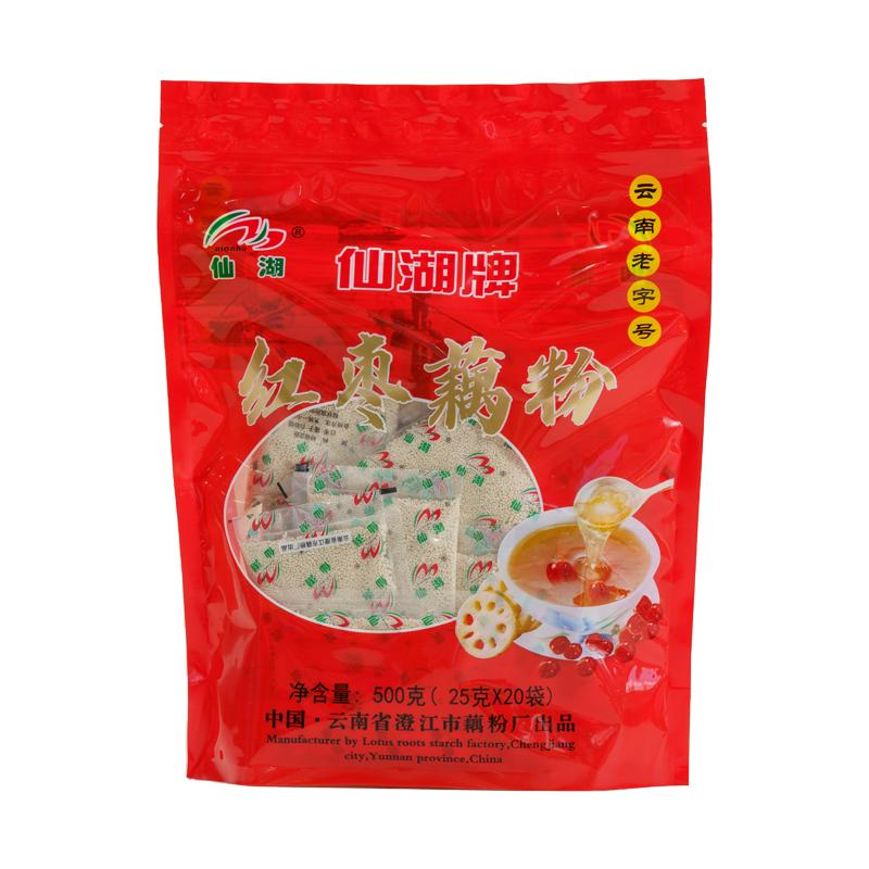 仙湖红枣藕粉500g独立装云南特产