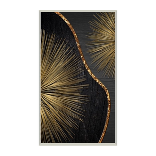 北欧大气抽象油画玄关墙纸流金岁月个性壁纸客厅卧室无缝装饰墙布