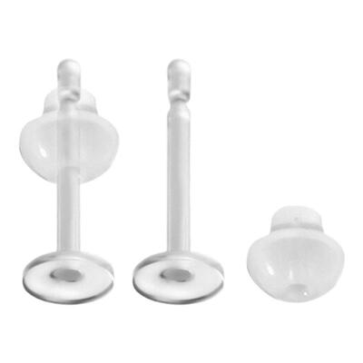 钛研社｜树脂耳钉养耳洞透明隐形