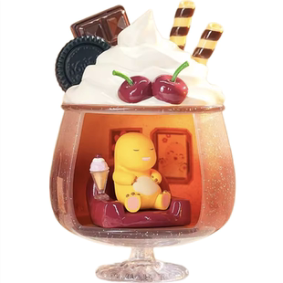 正版奶龙甜品系列场景手办潮玩盲盒礼品女生玩具生日礼物软萌可爱