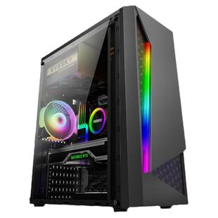 i7电脑主机四核i5组装台式i3办公家用网课股票设计高配游戏pc整机