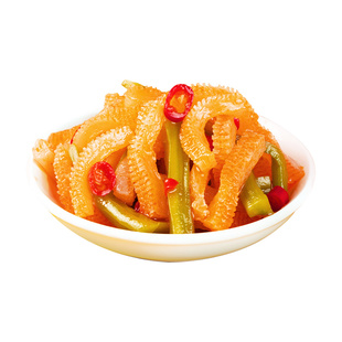 卤门家族魔芋贡菜香辣蒜香酸辣魔芋爽素毛肚即食小吃零食下饭菜