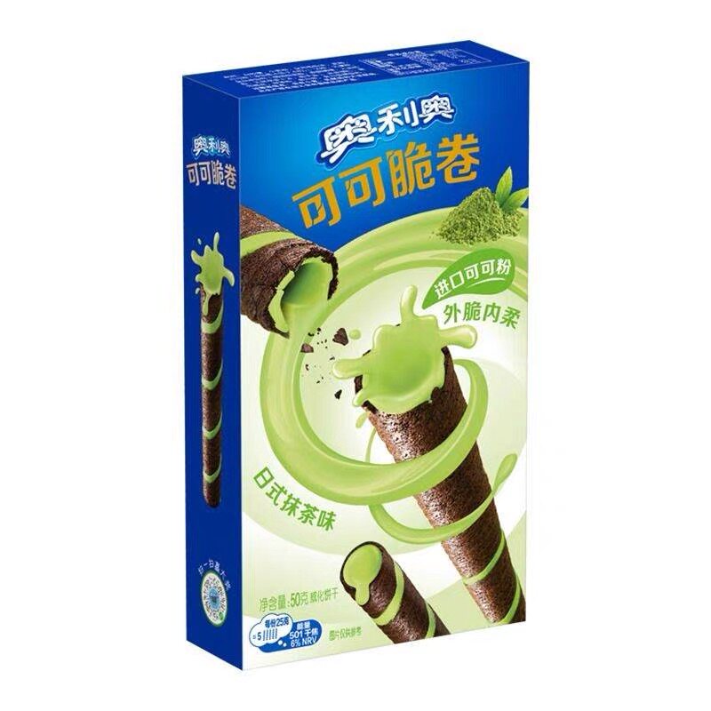奥利奥可可脆卷日式抹茶味50g