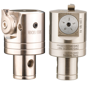 精镗刀微调头可调式双刃粗镗刀杆柄小孔径加工中心数控刀具精镗头