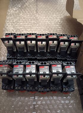 询价瑞联继电器，220V带底座15个，24v带底座13个，打