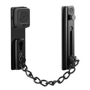 防盗门内反锁扣入户门防盗链免打孔酒店防盗链门链锁安全锁防开门