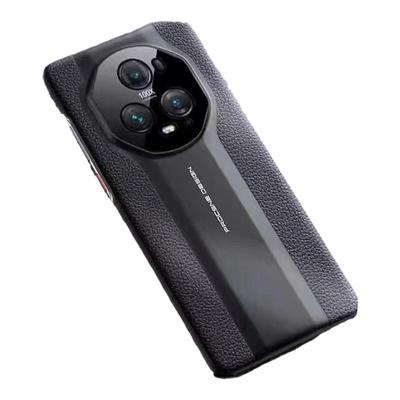 适用华为荣耀magic5pro手机壳皮套真皮荣耀magic4新款magic5保时捷保护套pro镜头全包防摔男女款至臻版手机套