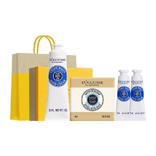 欧舒丹乳木果手霜+香皂系列礼盒套装补水保湿滋润呵护留香送礼