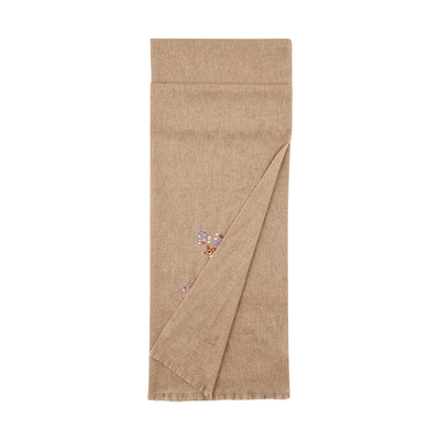 妩woo精灵宝贝动物手绣围巾披肩