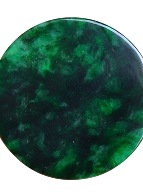 七宝水晶天然a货翡翠方牌吊坠