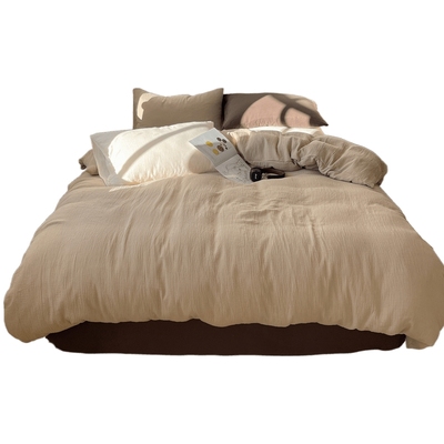 美拉德风水洗棉被套单件