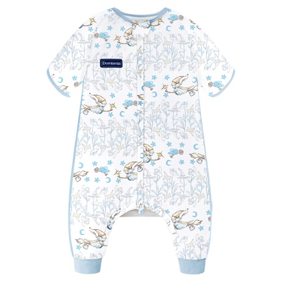 Domiamia竹棉短袖七分袖夏季睡袋