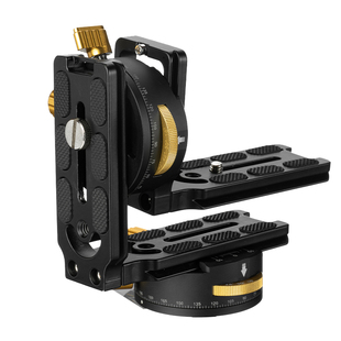 Dise点摄空间站720度双全景拼接云台VR分度节点三维矩阵接片万向云台齿轮全景天文三脚星野赤道仪微单反相机