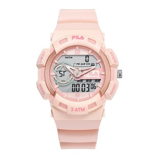 2026年新款FILA斐乐电子手表女款学生初中男款夜光运动考试表6797