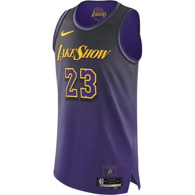 Nike耐克湖人队NBA速干男子球衣