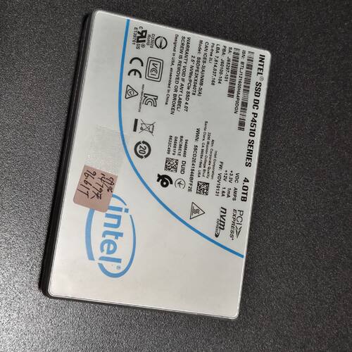Intel SSD DC P4510 4TB企业级U.2固态