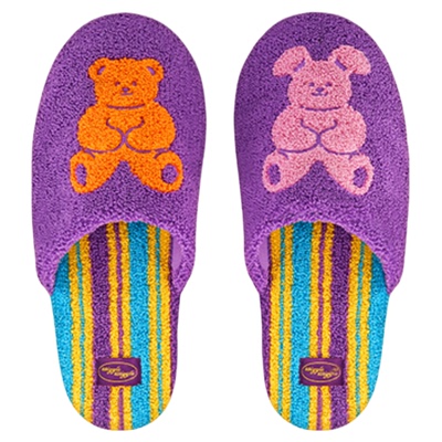 wigglewiggle羊羔绒拖鞋