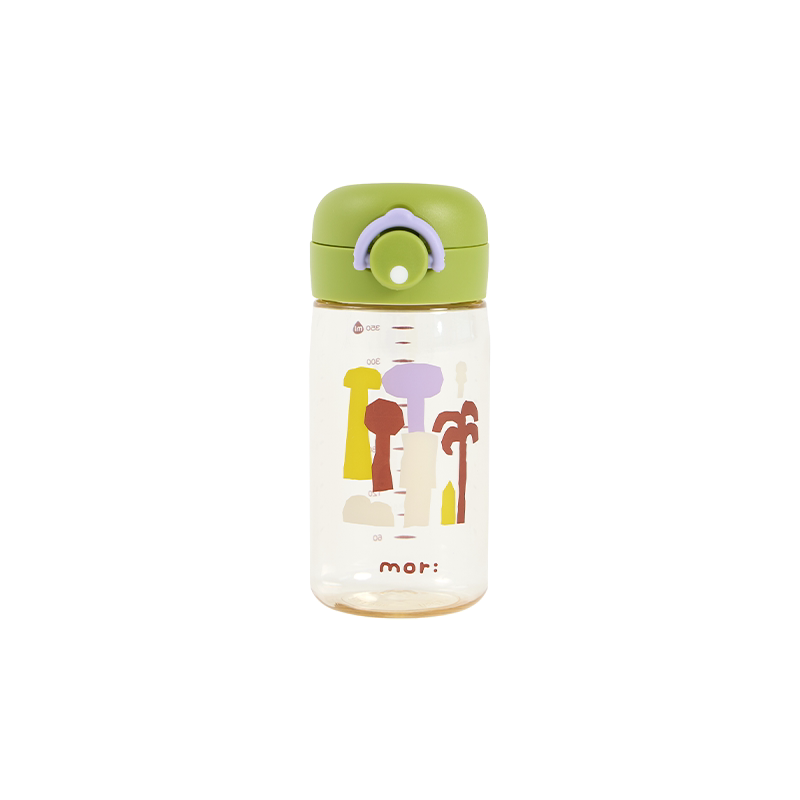 鹿早儿童水杯PPSU吸管杯350ml