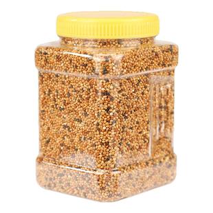 鹦鹉饲料鸟粮混合粮食玄凤虎皮牡丹鸟食食物五色黍子营养谷子带壳