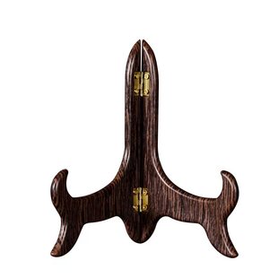 普洱茶架子茶饼架鸡翅木纹展示架实木白茶托架茶叶支架盘子摆放架