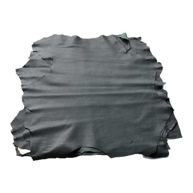 yp3003绿色平纹羊皮真皮手工DIY皮料0.7mm软