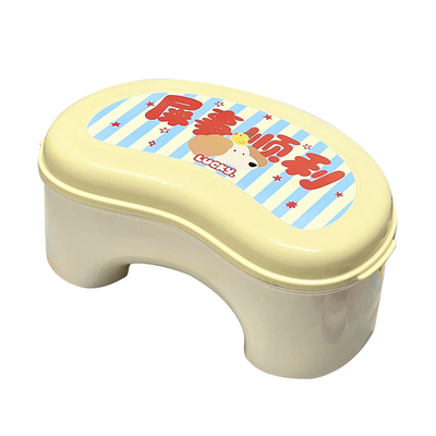 收纳型踩脚凳防水分格储物马桶凳