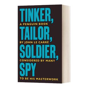 英文原版小说 Tinker Tailor Soldier Spy 锅匠 裁缝 士兵 间谍 约翰 勒卡雷  现代经典 英文版 John Le Carré 进口英语原版书籍