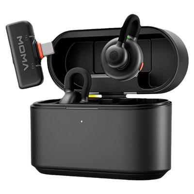 猛玛LARK M2隐藏式纽扣麦无线降噪夹领式收音麦克风直播设备猛犸