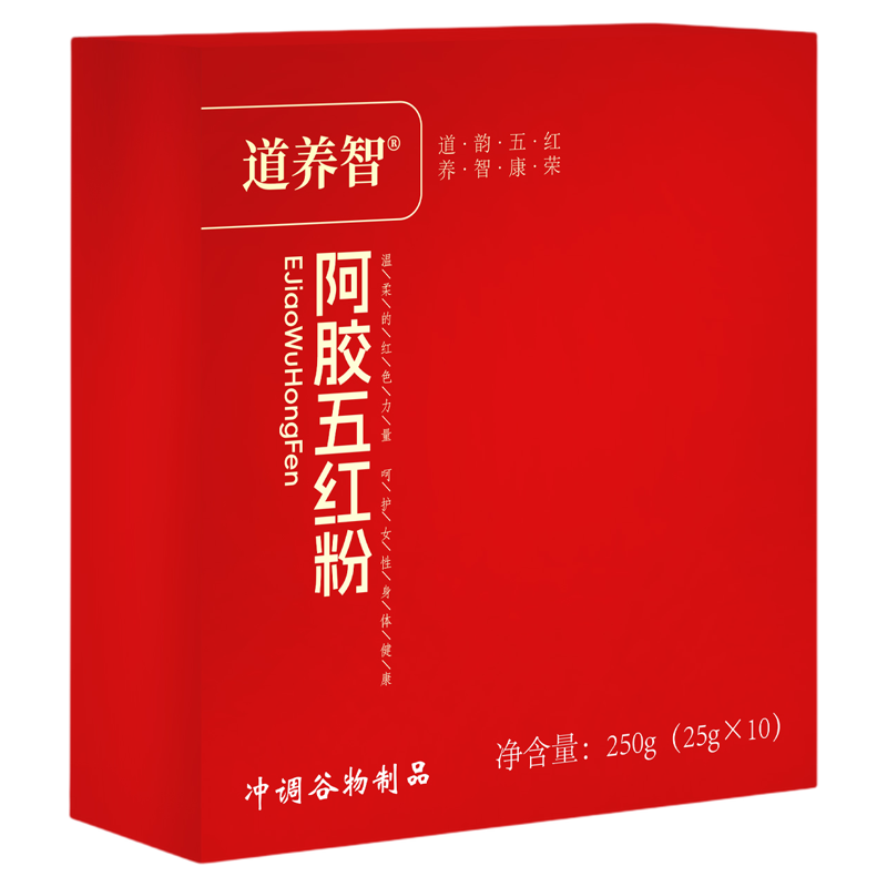阿胶五红粉温润口感日常女性呵护