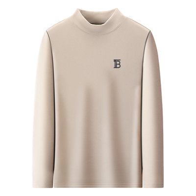 官方正品德绒长袖秋冬内搭上衣男