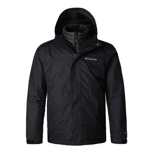 蒋奇明同款 哥伦比亚25秋冬新款700蓬羽绒三合一防水冲锋衣XE5418