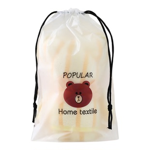 彩条珊瑚绒小熊毛巾礼品婚礼满月伴手礼店铺开业公司年会个人活动