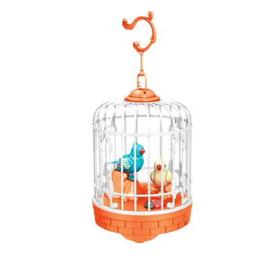 仿真鸟笼学说话唱歌鹦鹉环保塑料