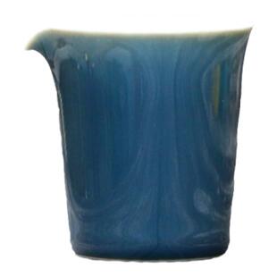 山茗煮意景德镇高温颜色釉公道杯茶海明黄菁蓝松石绿