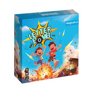 魔力原子字母大爆炸英文扑克英文麻将英语桌游益智玩具儿童礼物