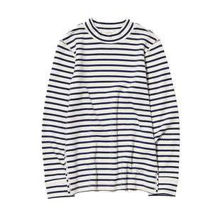 allblu幼岚【撸猫棉】儿童T恤男童女童25秋冬新款A类中领打底衫