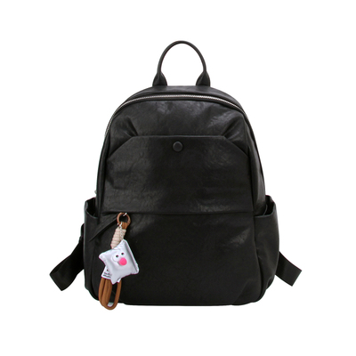 稻草人大容量百搭通勤轻便双肩包