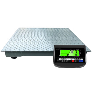 无线电子地磅秤3吨高配4MM工业高精度加厚多功能工厂物流称重地磅