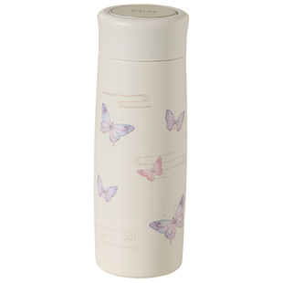 康纳斯陶瓷内胆保温杯高颜值便携送礼高档泡茶水杯2024新款