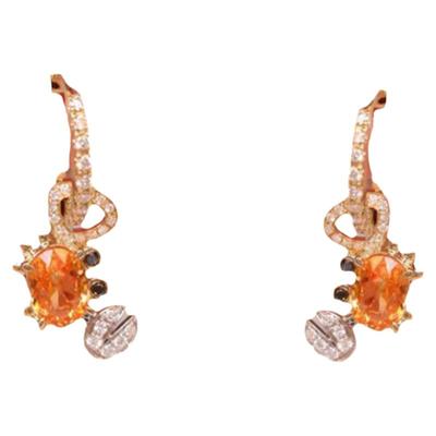 银镀金项链S925银天然芬达石套装